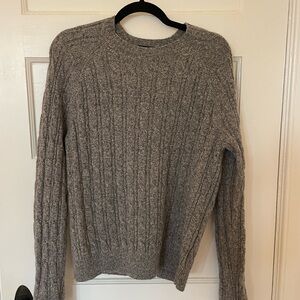 Brooks Brothers Gray Crewneck Sweater